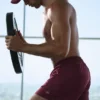 5" Adapt Running Short - Burgundy