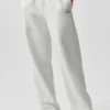 Accolade Straight Leg Sweatpant - White Heather