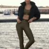 Airlift High-Waist Suit up Legging - Olive Tree/Olive Tree