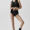 Airlift Record-Breaker Boyshort - Black