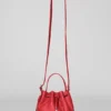Alo Mini Balance - Bright Red Leather