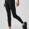 Alo Softsculpt High-Waist 7/8 Legging - Black