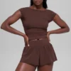 Alosoft Back for More Tee - Brownstone