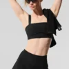 Alosoft Serve It up Bra - Black