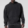 Chill Vintage Wash Hoodie - Black Wash