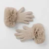 Courchevel Cashmere Gloves - Oat Heather