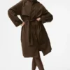 Crinkle on the Move Trench - Espresso
