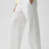 High Road Straight Leg Pant - White