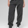 Polar Fleece High-Waist Retreat Jogger - Dark Heather Grey