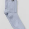 Unisex Half-Crew Scrunch Sock - Winter Frost
