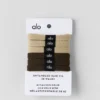 Untangled Hair Tie (6-Pack) - Beige/Espresso