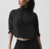 1/4 Zip Go Time Pullover - Black