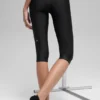 16'' High-Waist Airlift Capri - Black
