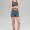 3" Alo Softsculpt High-Waist Precision Short - Bluestone