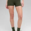 3" Alo Softsculpt High-Waist Precision Short - Green Olive