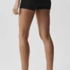 3" Alo Softsculpt Low-Rise Foldover Short - Black