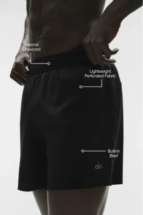 5″ Adapt Running Short – Black