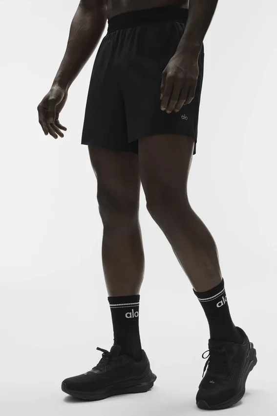 5" Adapt Running Short - Black