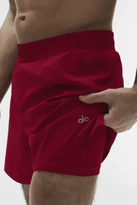 5″ Adapt Running Short – Garnet