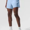 5" Adapt Running Short - Seashell Blue