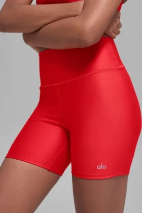 5″ Airlift Energy Short – Bright Red