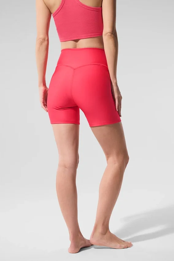 5" Airlift Energy Short - Candy Red