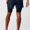 5" Revival 2-in-1 Short - Navy/Black