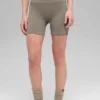 5" Seamless Ribbed Favorite Short - Light Cocoa