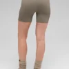 5" Seamless Ribbed Favorite Short - Light Cocoa