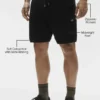 5" Shift Knit Short - Black