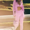 7/8 High-Waist Airbrush Legging - Candy Heart Pink