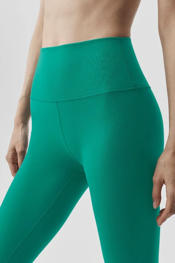 7/8 High-Waist Airbrush Legging - Emerald Isle