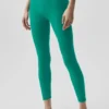 7/8 High-Waist Airbrush Legging - Emerald Isle