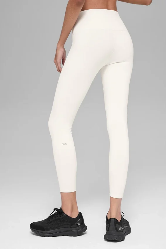7/8 High-Waist Airbrush Legging - Ivory