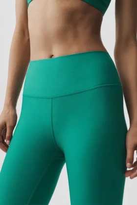 7/8 High-Waist Airlift Legging – Emerald Isle