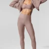 7/8 High-Waist Airlift Legging - Taupe