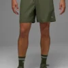 7" Circuit Short - Green Olive
