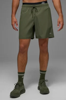 7″ Circuit Short – Green Olive