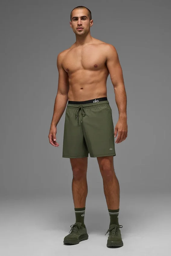 7" Circuit Short - Green Olive