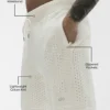 7" Coastline Knit Short - Ivory