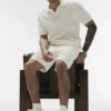 7" Coastline Knit Short - Ivory