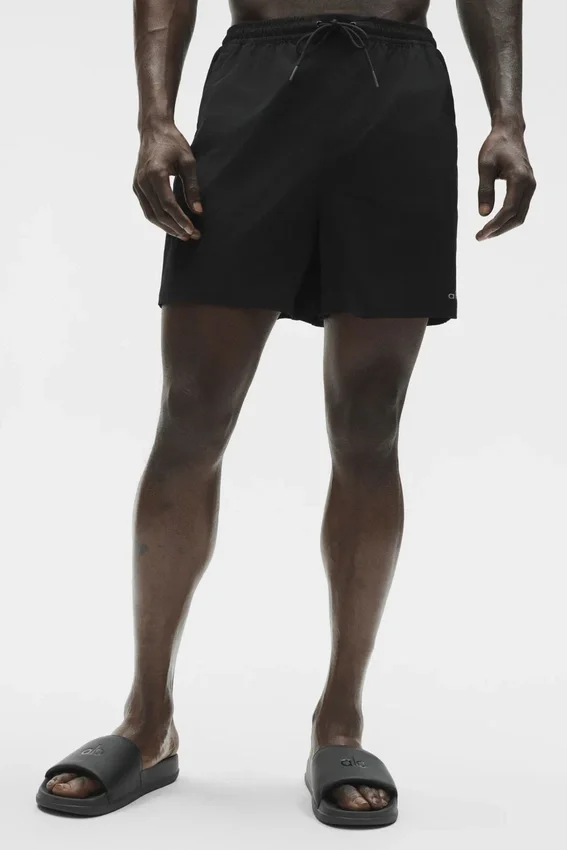 7" High Tide Board Short - Black