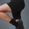 7" High-Waist Biker Short - Black