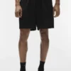 7" Linen Days Short - Black