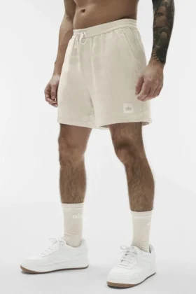 7" Linen Days Short - Bone