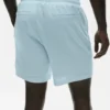 7" Linen Jersey Coastal Short - Seaside Blue