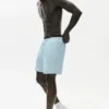 7" Linen Jersey Coastal Short - Seaside Blue