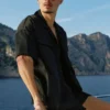 7" Satin Horizon Short - Black