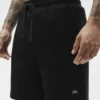 7" Waffle Lounge Short - Black