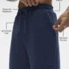 7" Waffle Lounge Short - Navy